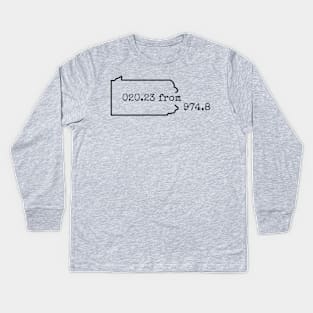 Just a Librarian from PA Kids Long Sleeve T-Shirt